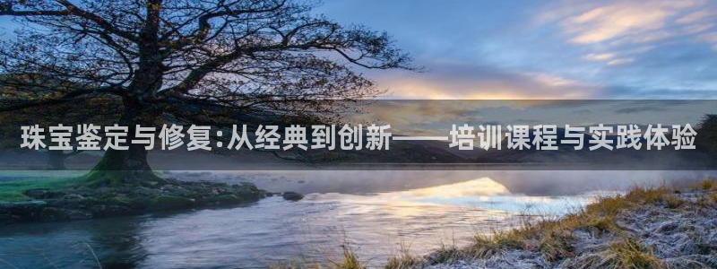 新航娱乐app下载安卓：珠宝鉴定与修复:从经典到创新——培训